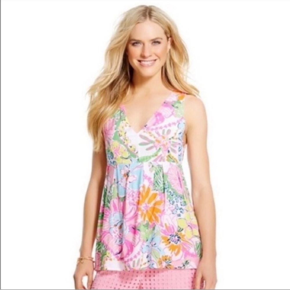 EUC Lilly Pulitzer for Target sleeveless blouse